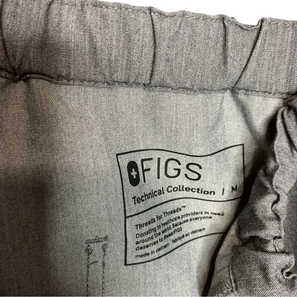 Figs Technical Collection Pisco Pants Graphite Style FM4500 Size Medium